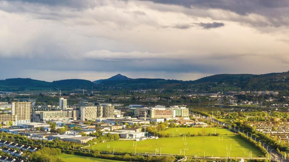 Naomh Olaf Aerial Shot