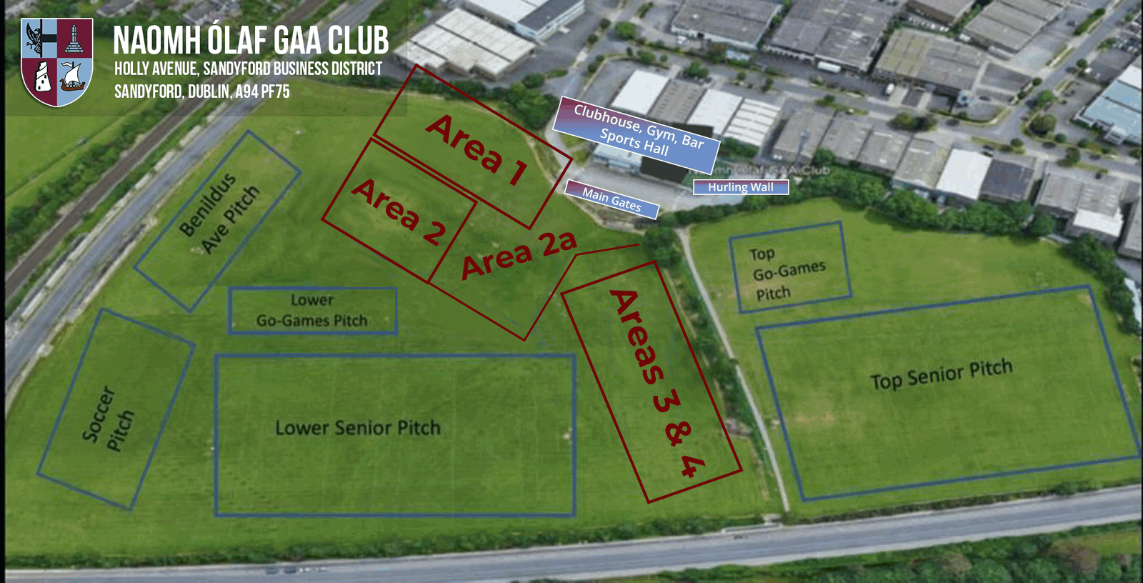 Naomh Ólaf Club Grounds & Pitches